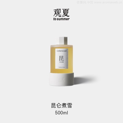 观夏陶瓷精油香插500ml东方植物室内香氛 tosummer