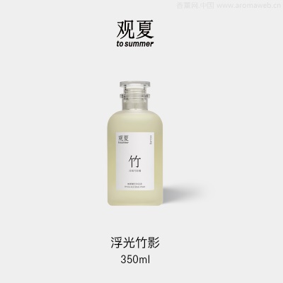 观夏氨基酸沐浴液350ml香氛洗护昆仑煮雪tosummer