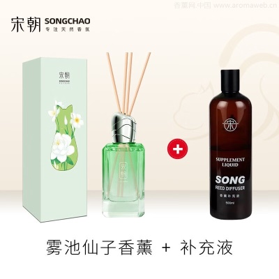 宋朝雾池仙子无火香薰家用室内卧室房间香氛精油生日礼物