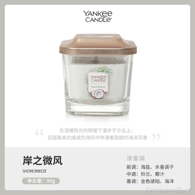 YankeeCandle扬基美国进口香薰蜡烛家用卧室持久香氛生日伴手礼物
