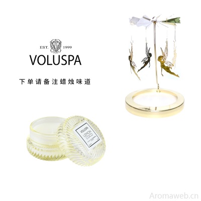 美国VOLUSPA马卡龙造型香薰蜡烛 天然椰子蜡香氛精美生日结婚礼物