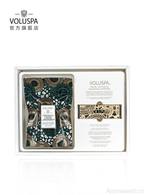 美国VOLUSPA 车载香薰车用车载香水出风口车载香氛进口礼盒礼物