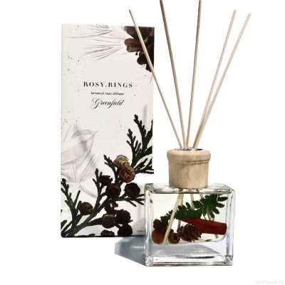 新品ROSY RINGS无火香薰藤条挥发散香 香薰家用持久结婚生日礼物