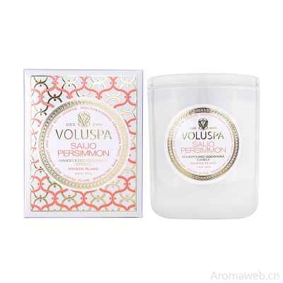 美国VOLUSPA-Maison系列改款上新家居杯香薰蜡烛生日礼物礼品