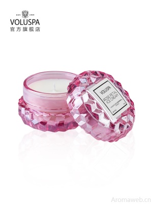美国VOLUSPA马卡龙造型香薰蜡烛 天然椰子蜡香氛精美生日结婚礼物