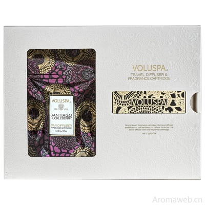 美国VOLUSPA 车载香薰车用车载香水出风口车载香氛进口礼盒礼物