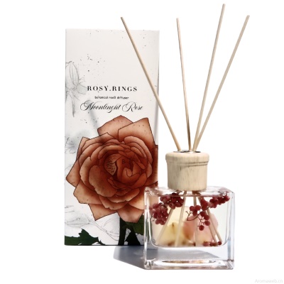 新品ROSY RINGS无火香薰藤条挥发散香 香薰家用持久结婚生日礼物