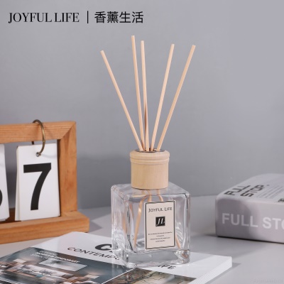 无火香薰瓶空瓶酒店民宿卫生间藤条干花挥发香水精油补充液分装瓶