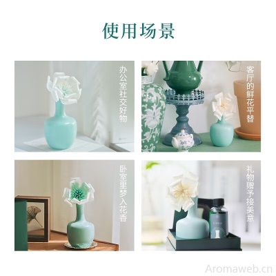 节气盒子 东方瓶花木兰坠露无火香薰家居室内摆件扩香香氛礼物礼盒卧室